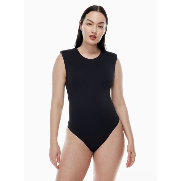 Aritzia Black and Gray Bodysuit - Picture 2 of 9